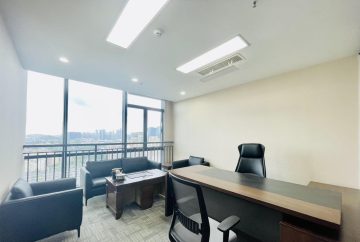 深圳科技园中区办公空间｜比克科技大厦588㎡精装户型