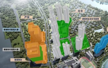 深物业澜湖时代数智港实景图
