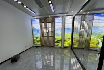 深圳笋岗办公空间｜多彩城大厦258㎡精装户型