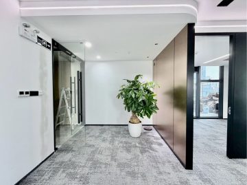 科技园200㎡办公户型｜中南大学深圳产学研大楼 · 定制装修