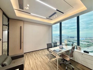 前海747㎡办公户型｜前海君豪中心（招商前海国际中心） · 豪装
