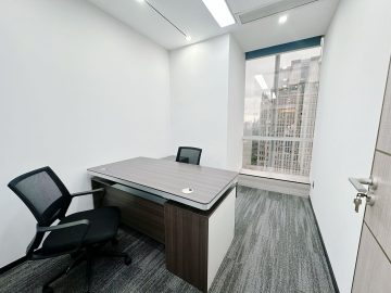 福田中心区110㎡办公户型｜中心商务大厦 · 精装