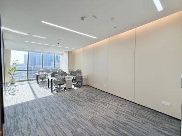 怡化金融科技大厦165㎡在租办公室｜中层精装