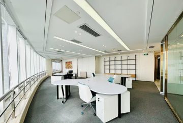 深圳福田中心区办公空间｜财富大厦202.5㎡精装户型