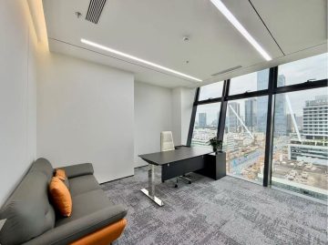 迅雷大厦158㎡在租办公室｜高层精装