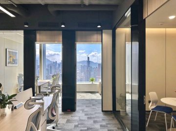 蔡屋围130㎡办公户型｜城建云启大厦 · 精装