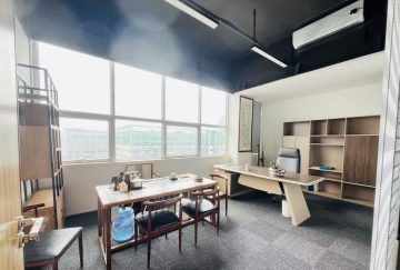 深圳福田保税区办公空间｜深福保盈福大厦500㎡精装户型