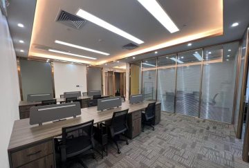 深圳上下沙办公空间｜京基滨河时代大厦A座228㎡精装户型