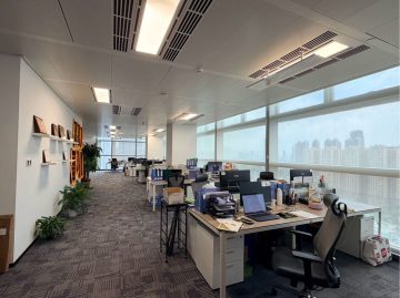 恒明珠金融大厦｜850㎡豪装办公室出租 · 新安