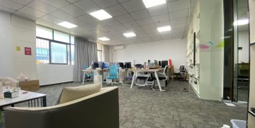 深圳新安办公空间｜建材大厦172㎡精装户型