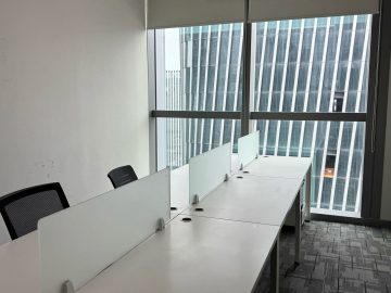 前海222㎡办公户型｜香江金融中心 · 精装