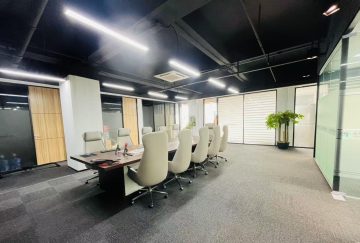 深圳福田保税区办公空间｜深福保盈福大厦500㎡精装户型