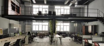 深圳福田保税区办公空间｜腾邦集团大厦537㎡精装户型
