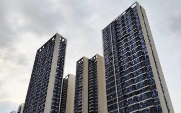 龙湖天玺商务中心实景图