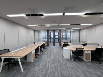 勤诚达大厦｜216㎡精装办公室出租 · 新安