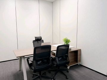 后海198㎡办公户型｜联想后海中心 · 精装