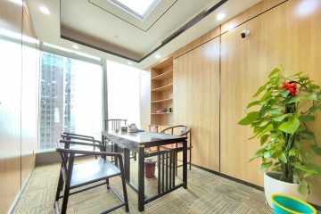 深圳上下沙办公空间｜京基滨河时代大厦A座389㎡精装户型