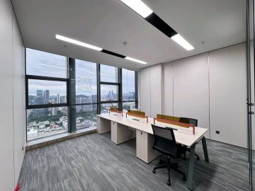 勤诚达大厦｜216㎡精装办公室出租 · 新安