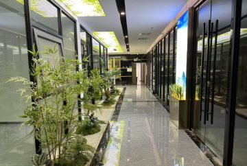 深圳笋岗办公空间｜多彩城大厦118㎡精装户型