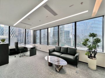 芒果网大厦｜368㎡精装办公室出租 · 科技园
