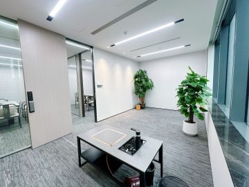 福田中心区183㎡办公户型｜港中旅大厦 · 精装
