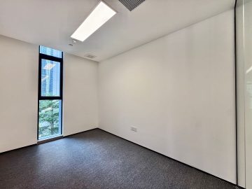 香蜜湖176㎡办公户型｜岭南大厦 · 豪装