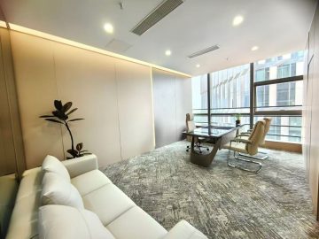 科技园366㎡办公户型｜粤美特大厦 · 精装