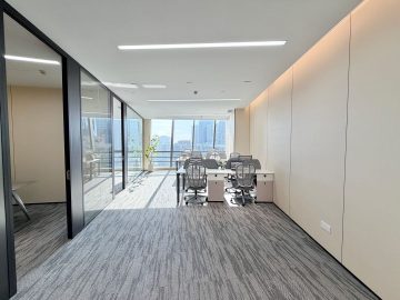 怡化金融科技大厦165㎡在租办公室｜中层精装