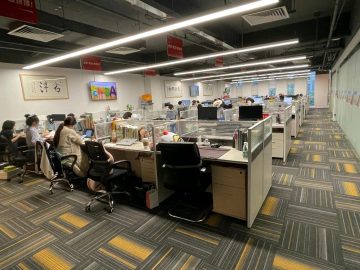 科技园630㎡办公户型｜深圳市软件产业基地 · 精装