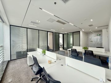 龙光世纪大厦230㎡在租办公室｜高层精装