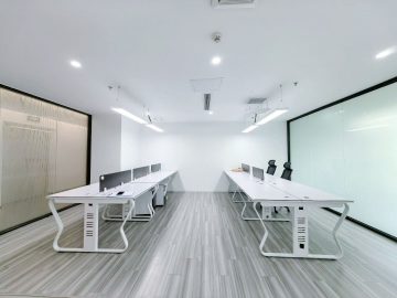 南头135.95㎡办公户型｜莲花广场 · 精装