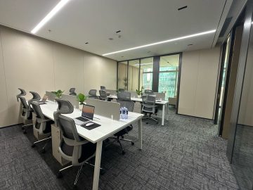 福田中心区152㎡办公户型｜皇岗商务中心 · 精装