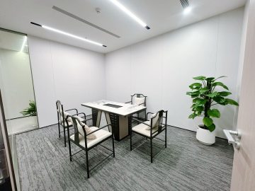 福田中心区183㎡办公户型｜港中旅大厦 · 精装