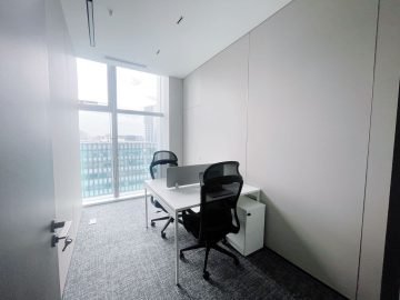 康泰创新广场144.88㎡在租办公室｜中层精装