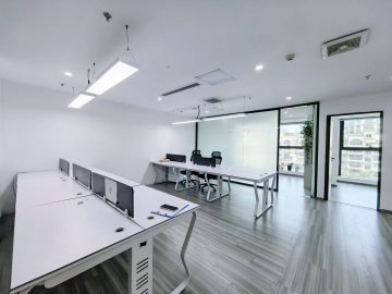 南头135.95㎡办公户型｜莲花广场 · 精装