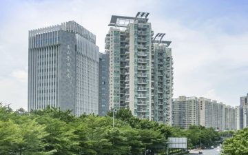 南山劳动大厦实景图