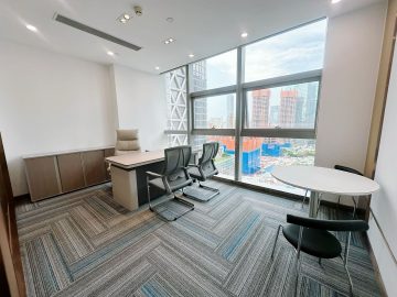 海王星辰大厦｜386㎡精装办公室出租 · 后海