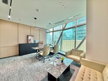 福田中心区180㎡办公户型｜皇岗商务中心 · 精装