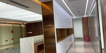 深圳科技园南区办公空间｜百度国际大厦772.46㎡精装户型