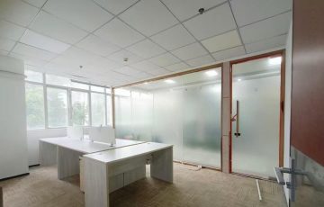 深圳车公庙办公空间｜天吉大厦456㎡精装户型