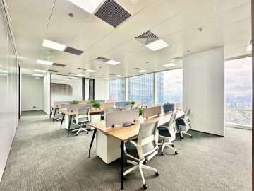 华富266㎡办公户型｜深业上城 · 精装