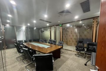 深圳车公庙办公空间｜云松大厦428㎡精装户型