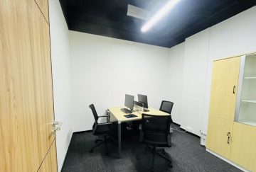 深圳福田保税区办公空间｜深福保盈福大厦500㎡精装户型