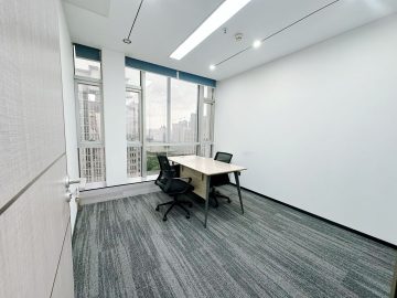 福田中心区110㎡办公户型｜中心商务大厦 · 精装