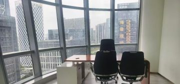 深圳宝安中心区办公空间｜中意智慧大厦1200㎡精装户型