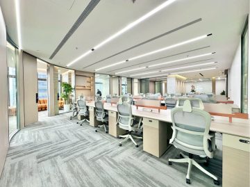福田中心区557㎡办公户型｜皇庭中心 · 精装