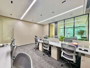 皇岗商务中心155㎡在租办公室｜低层精装
