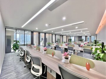 华润置地大厦645㎡在租办公室｜中层精装