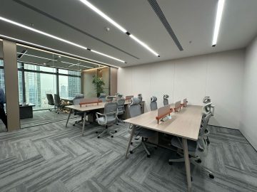 皇庭中心｜245㎡精装办公室出租 · 福田中心区