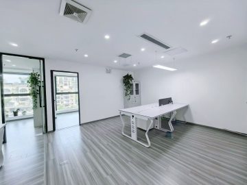 南头135.95㎡办公户型｜莲花广场 · 精装